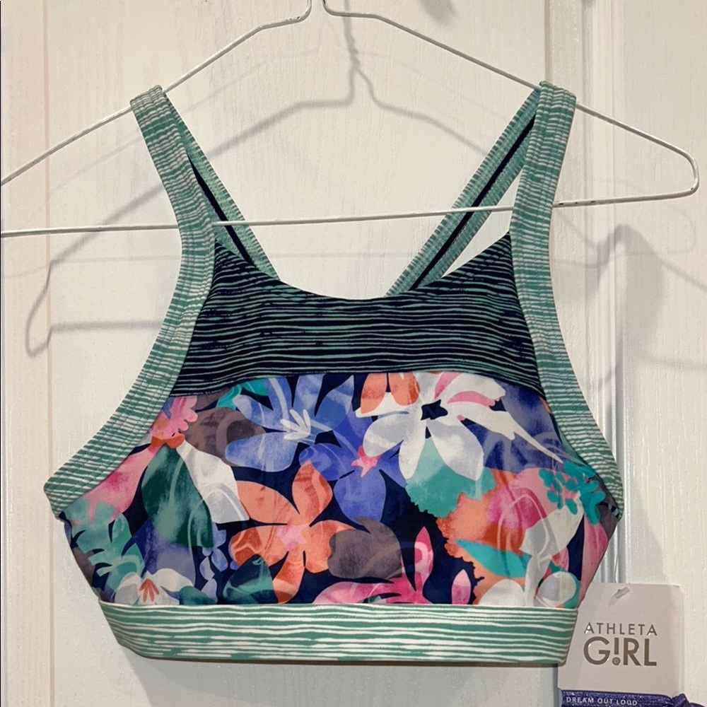 Athleta Girl Surfs Up Tankini 3 pieces, Size XL (14) - Picture 8 of 11
